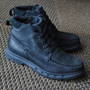 Sorel Portzman Moc Toe Hiking Waterproof Lace-Up Ankle Boots US 10, EUR 43 Black